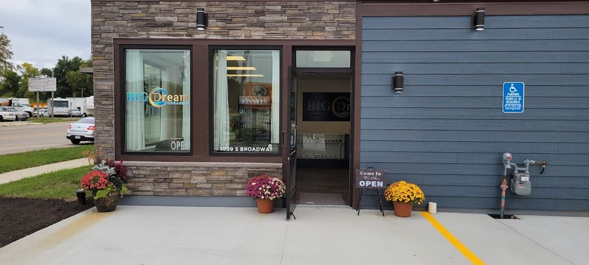 Big Dream Organics Albert Lea Cbd And Thc Store